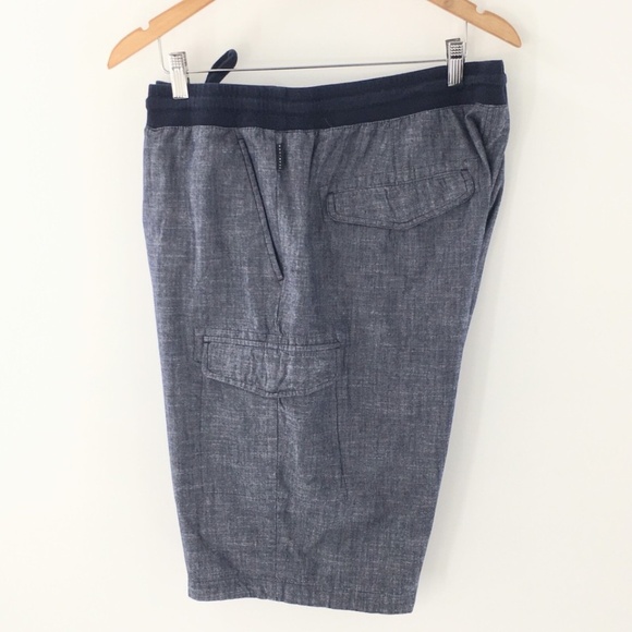 Sean John Men Shorts Drawstring Closure Pockets Lightweight Blue Cotton Sz XXL - Picture 7 of 10